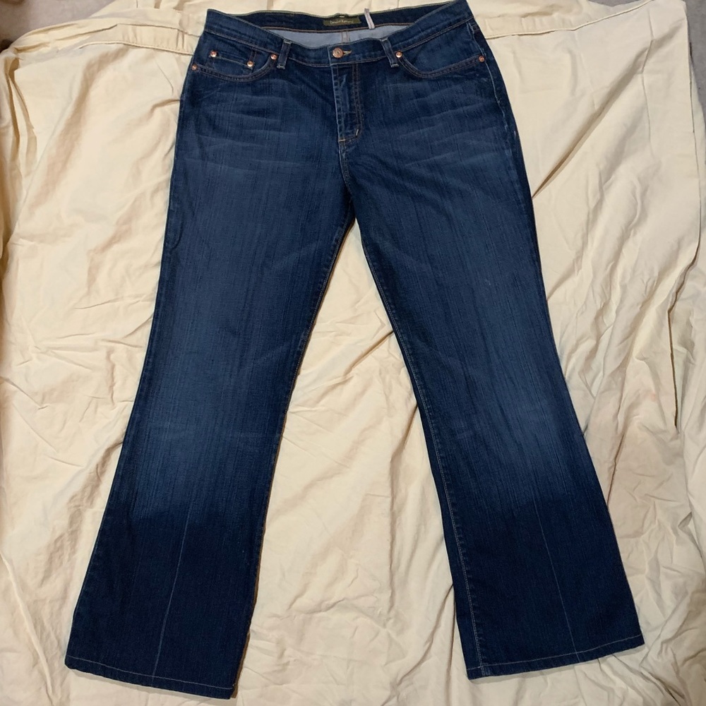 David Kahn Jeans, sz 14, bootcut/straight leg